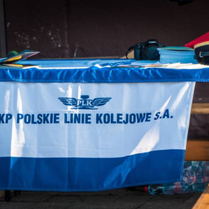 Stoisko PKP Polskie Linie Kolejowe