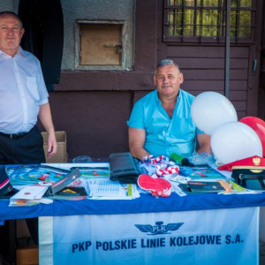 Stoisko PKP Polskie Linie Kolejowe